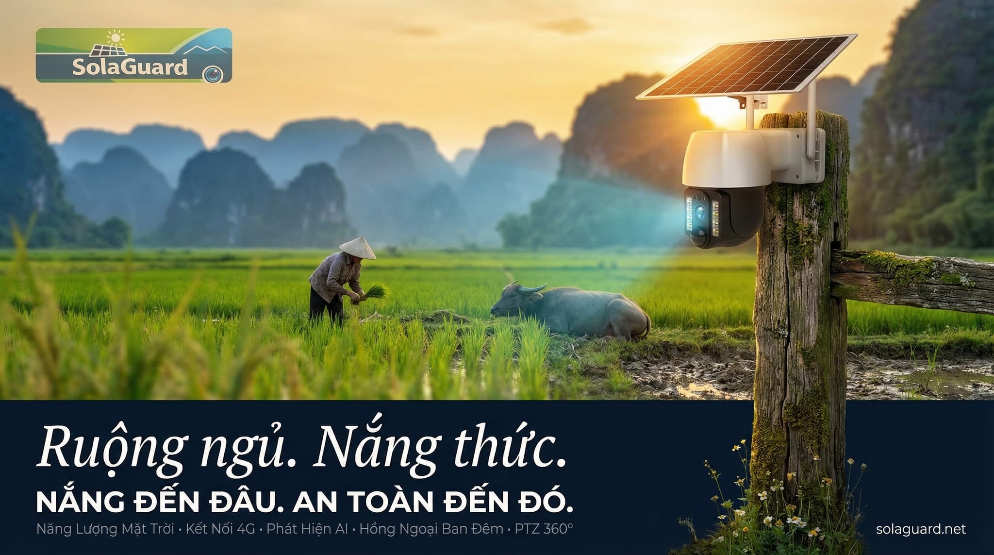 Cách Giảm Trộm Gia Súc Bằng Camera Năng Lượng Mặt Trời 4G