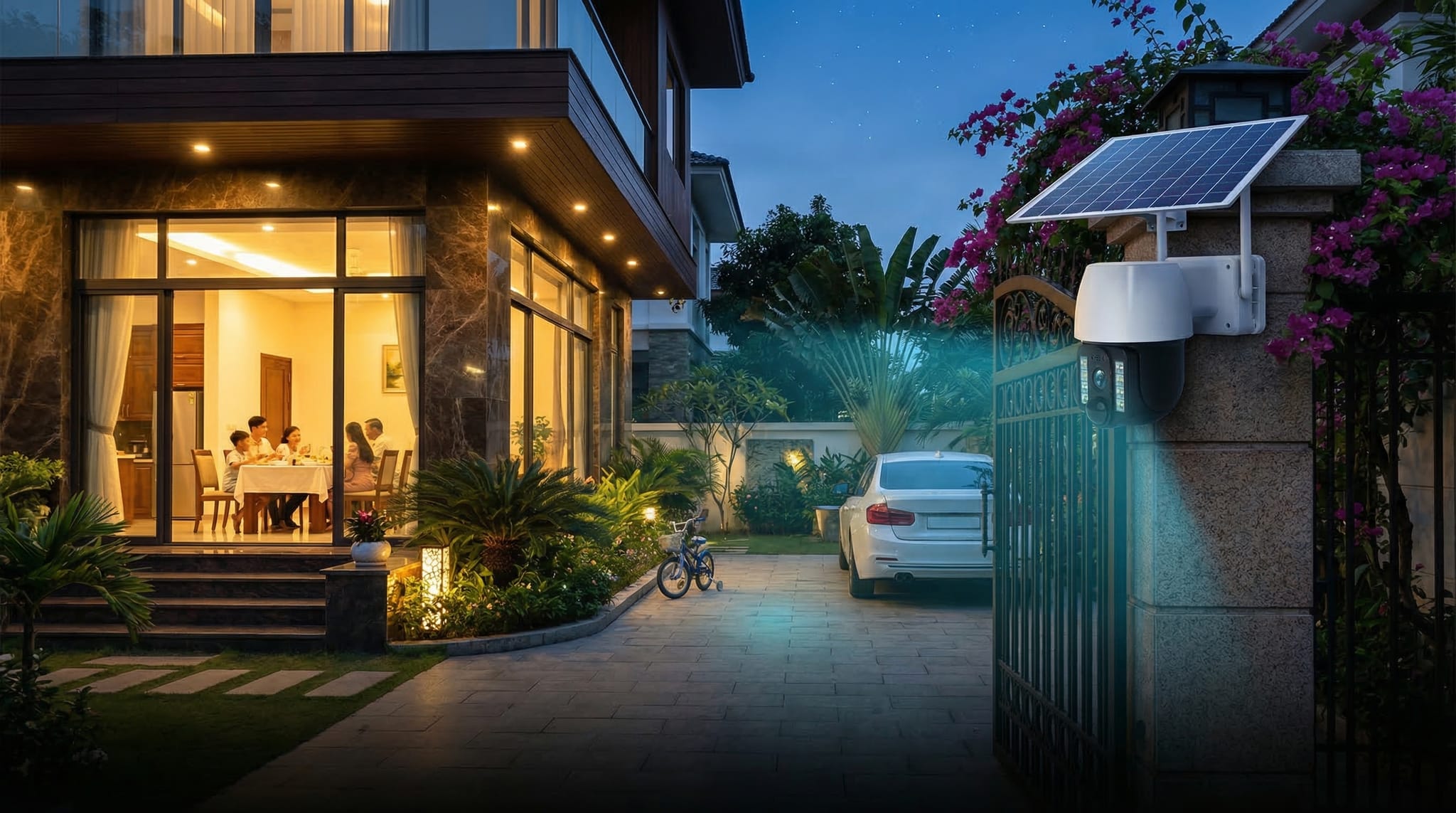 Hướng Dẫn Lắp Đặt Camera An Ninh Năng Lượng Mặt Trời: 5 Phút, Không Cần Đi Dây