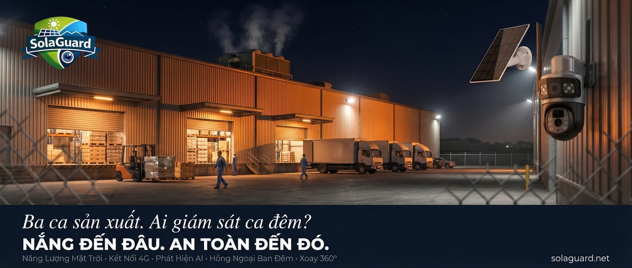 ROI Của Camera An Ninh Năng Lượng Mặt Trời Cho Doanh Nghiệp