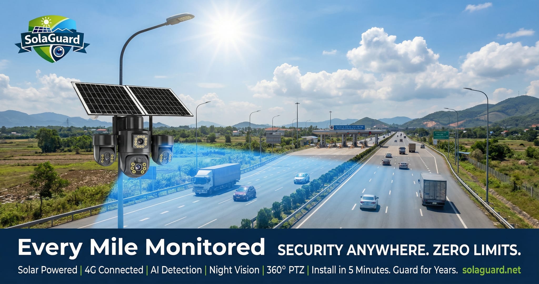Camera 4G năng lượng mặt trời: Cơ hội thị trường Mỹ Latinh