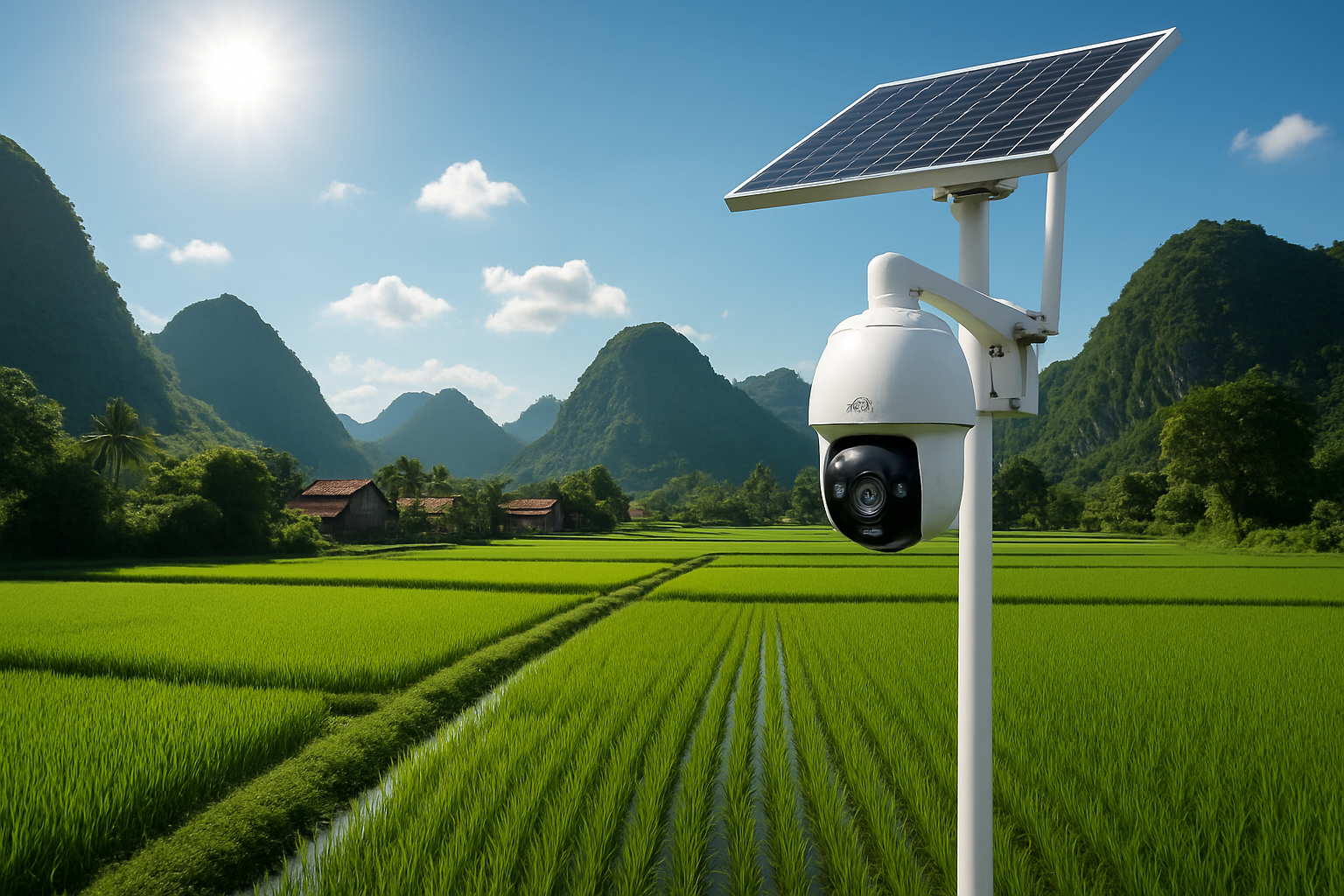 Camera An Ninh Năng Lượng Mặt Trời 4G: Lựa Chọn Thông Minh Của Thái Lan Cho Giám Sát Ngoài Lưới