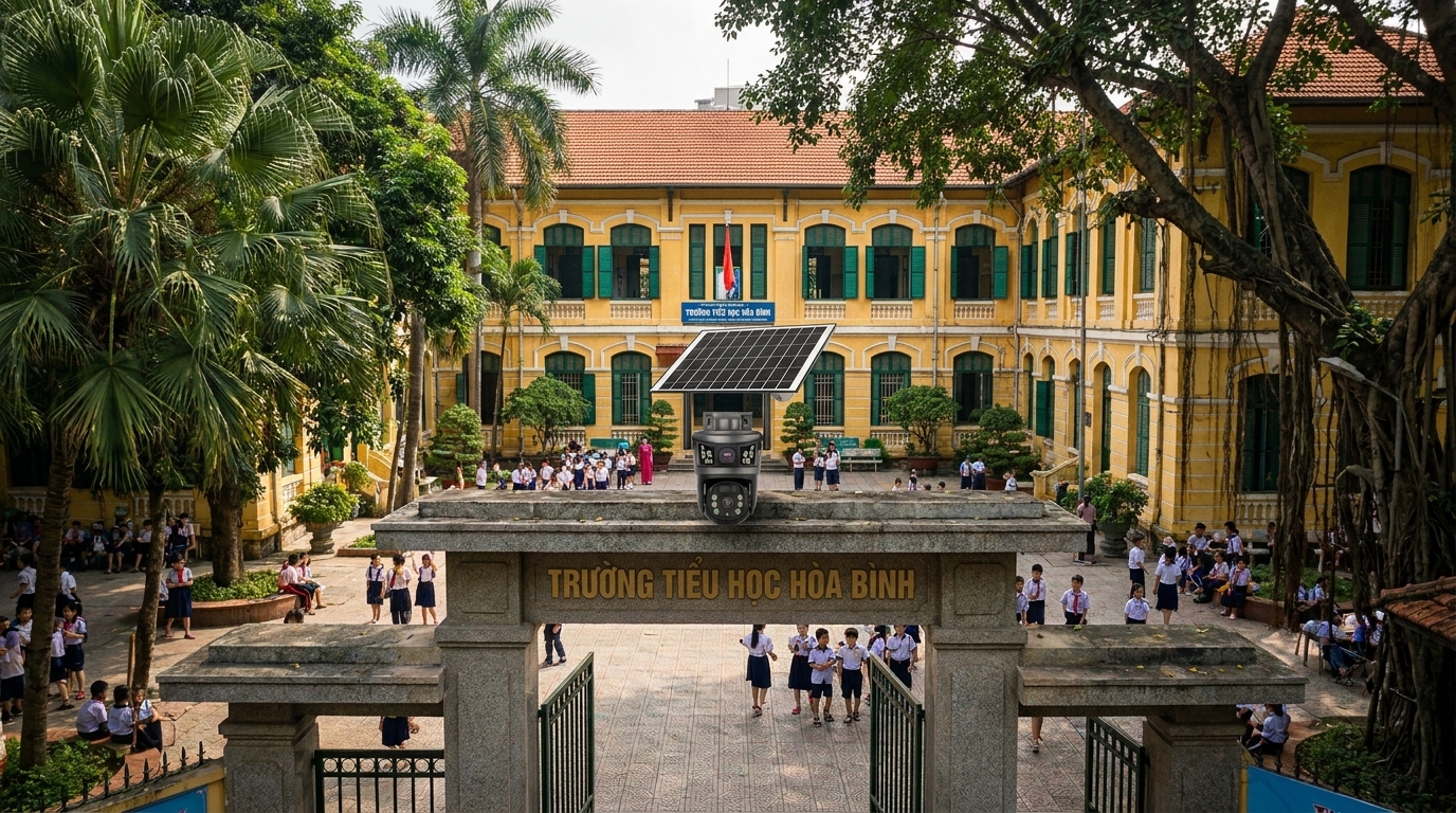 Camera An Ninh Cho Trường Học
