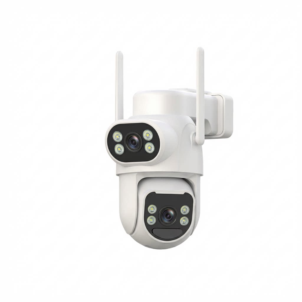 SolaGuard Camera Ngoài Trời Năng Lượng Mặt Trời Ống Kính Kép (SG-D42G-10F66-V11)