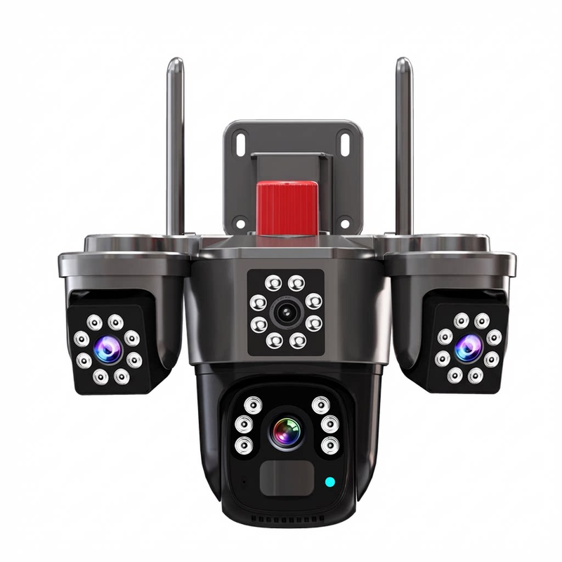 SolaGuard Camera Ngoài Trời Năng Lượng Mặt Trời Ống Kính Kép (SG-D42G-10F66-V18)