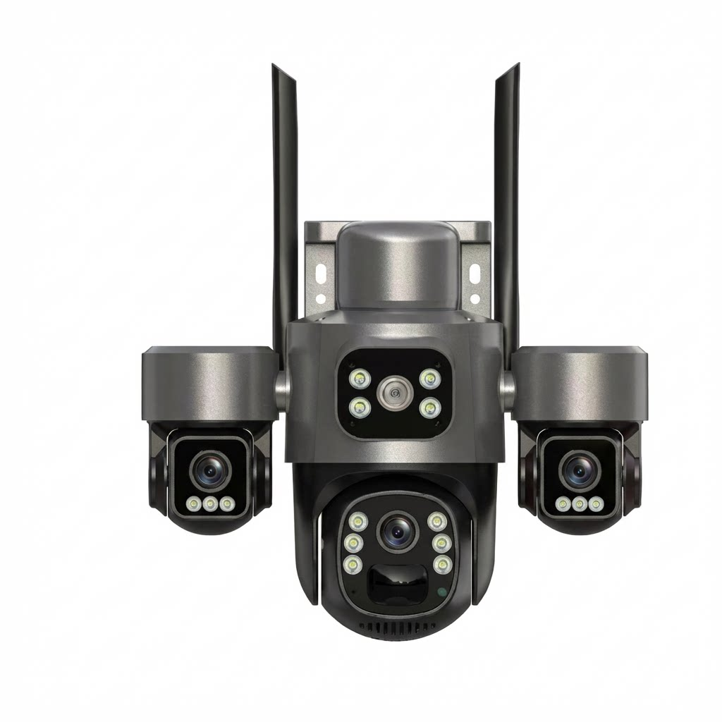 SolaGuard Camera Ngoài Trời Năng Lượng Mặt Trời Ống Kính Kép (SG-D42G-10F66-V2)