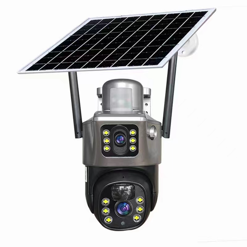SolaGuard Camera Ngoài Trời Năng Lượng Mặt Trời Ống Kính Kép (SG-D42G-10F66-V6)