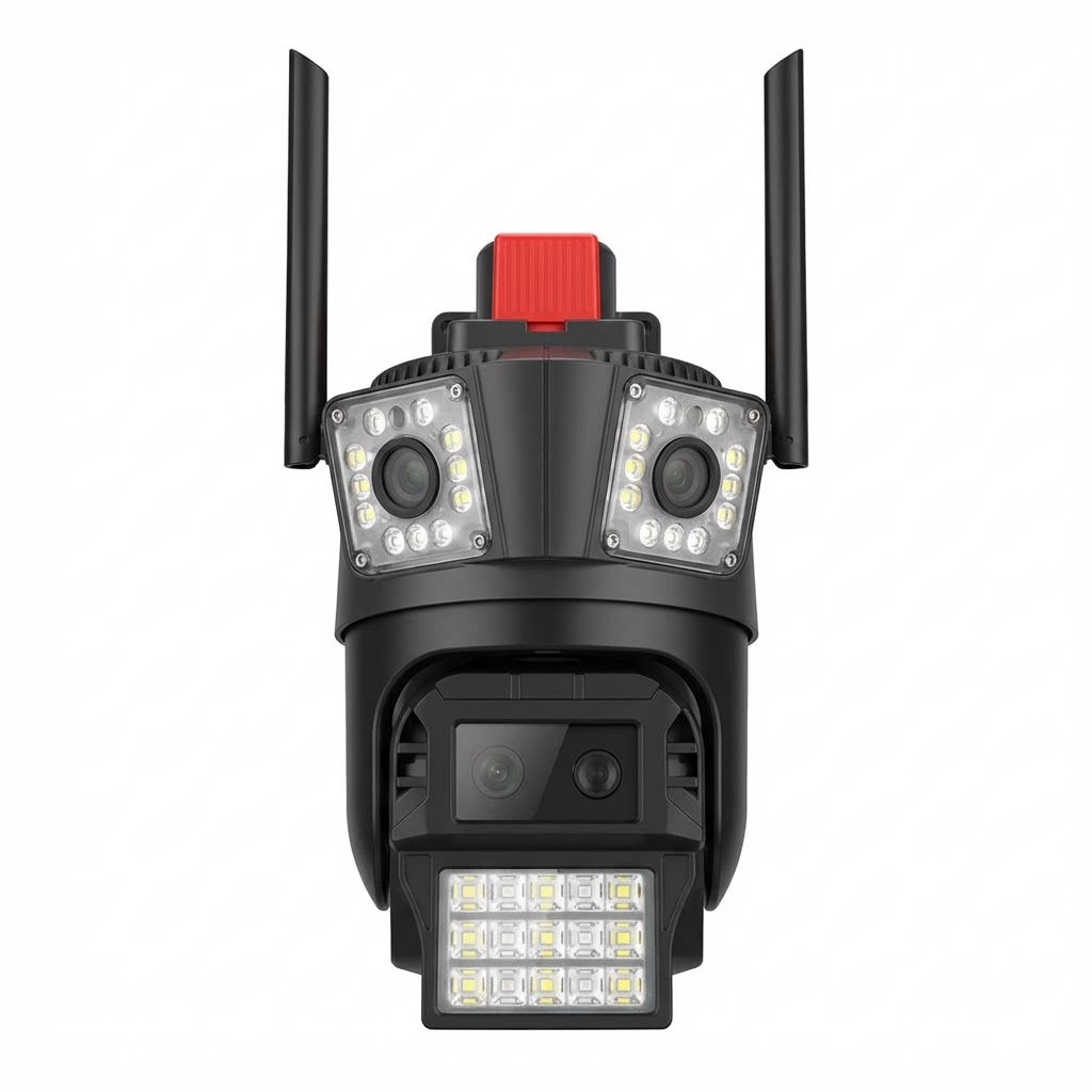 SolaGuard Camera Ngoài Trời Ba Ống Kính Tiêu Chuẩn (SG-P43D-F66-V21)