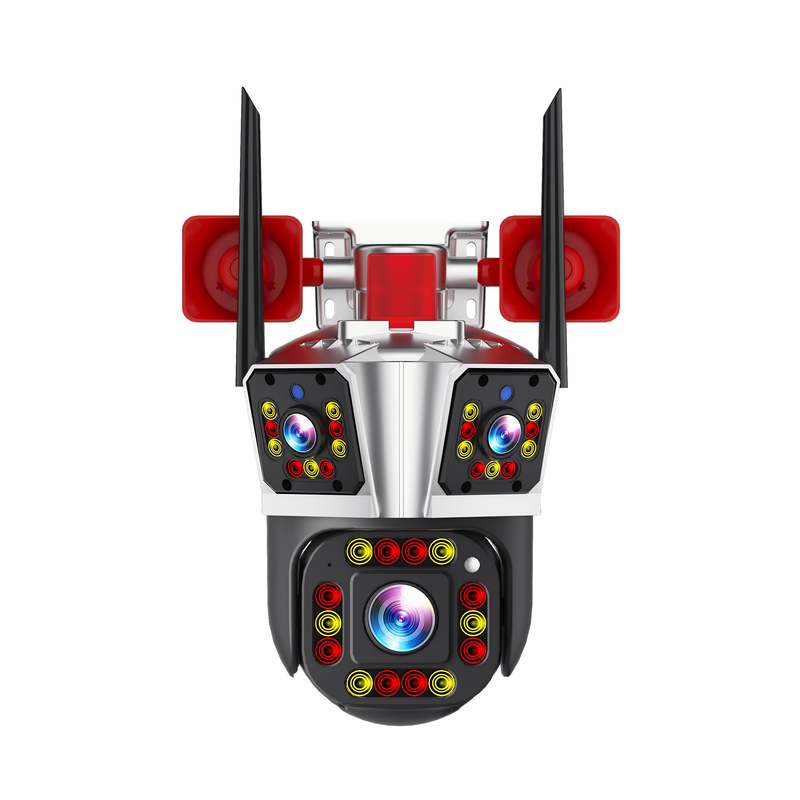 SolaGuard Camera Ngoài Trời Ba Ống Kính Tiêu Chuẩn (SG-P43D-F66-V23)