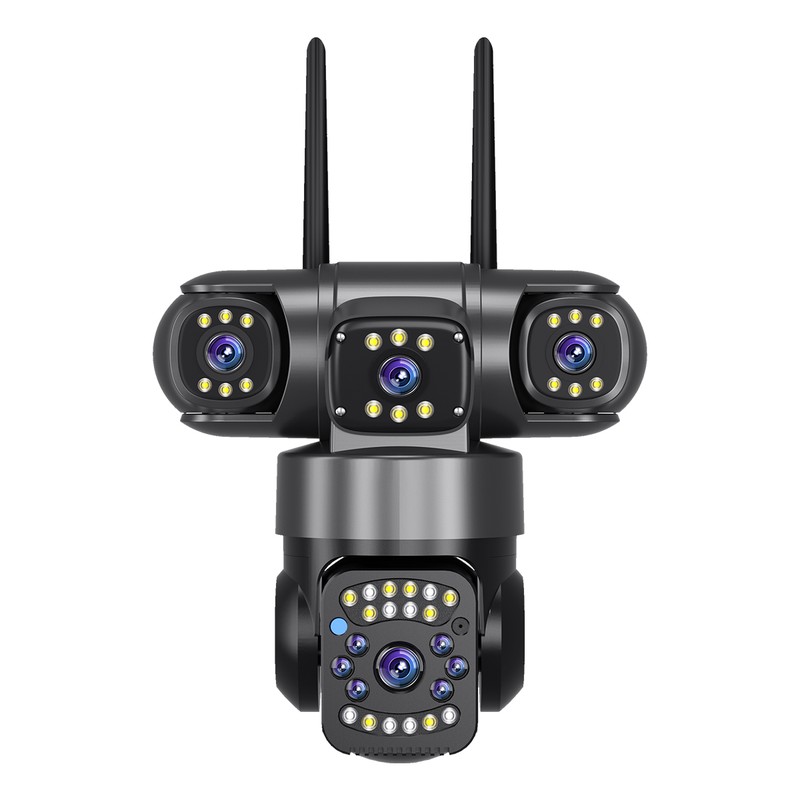 SolaGuard Camera Ngoài Trời Ba Ống Kính Tiêu Chuẩn (SG-P43D-F66-V25)