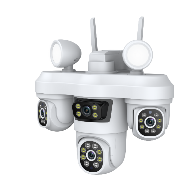 SolaGuard Camera Ngoài Trời Ba Ống Kính Tiêu Chuẩn (SG-P43D-F66-V34)