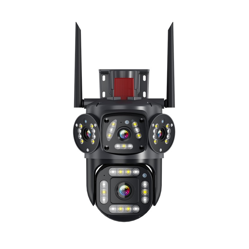 SolaGuard Camera Ngoài Trời Ba Ống Kính Tiêu Chuẩn (SG-P43D-F66-V3)