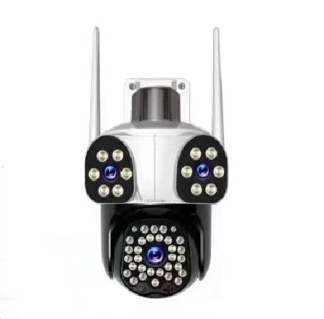 SolaGuard Camera Ngoài Trời Ba Ống Kính Tiêu Chuẩn (SG-P43D-F66-V6)